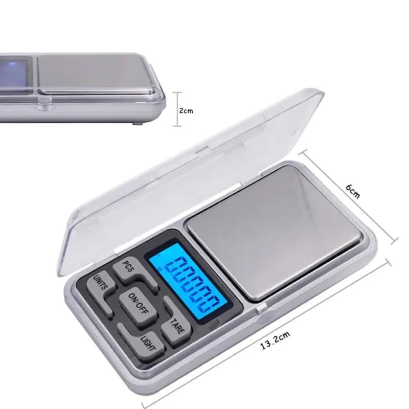High-Precision 0.01g x 200g Digital Pocket Scale for Jewelry with Retail Packaging,ET-AA94