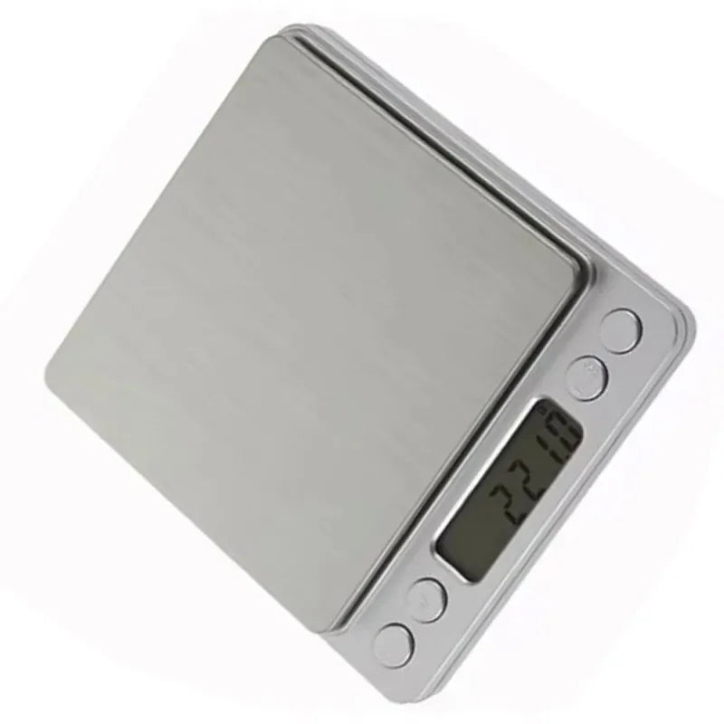 High-Precision Digital Kitchen and Jewelry Scale, 500g/0.01g to 3kg/0.1g with Dual Trays,ET-AA95