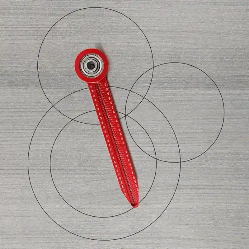 Precision Circle Scribe Tool for Woodworking and Measurement Marking ET-AA89