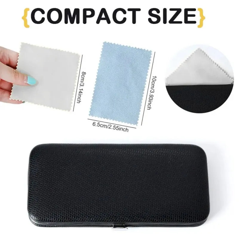 10PCS Anti-Tarnish Polishing Cloths – Ideal for Coins, Watches, and Jewelry,ET-AA100