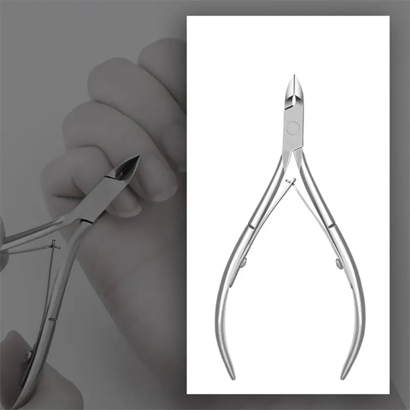6mm Stainless Steel Nail Clippers for Precision Manicure and Pedicure Care, ET-AA20