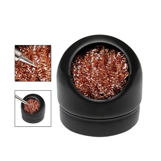 Soldering Iron Tip Cleaning Kit with Metal Wire Stand and Desoldering Tools, ET-AA78