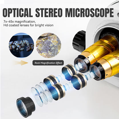 Optical Stereoscopic Microscope, ET-MS04A