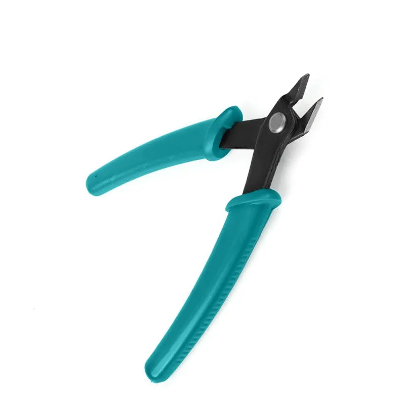 Precision Wire Cutter and Side Cutting Pliers with Flat Nose for Fine Crafting, ET-FP12