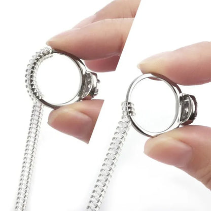 Invisible Spiral Ring Size Reducer Jewelry Guard Tools 4PCS/Set, ET-AA74