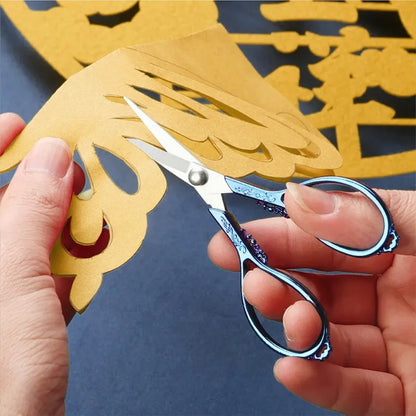 Antique Retro Durable Cross Stitch Scissors for Sewing and Craft, ET-AA58